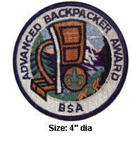 Advanced Backpacker Patch